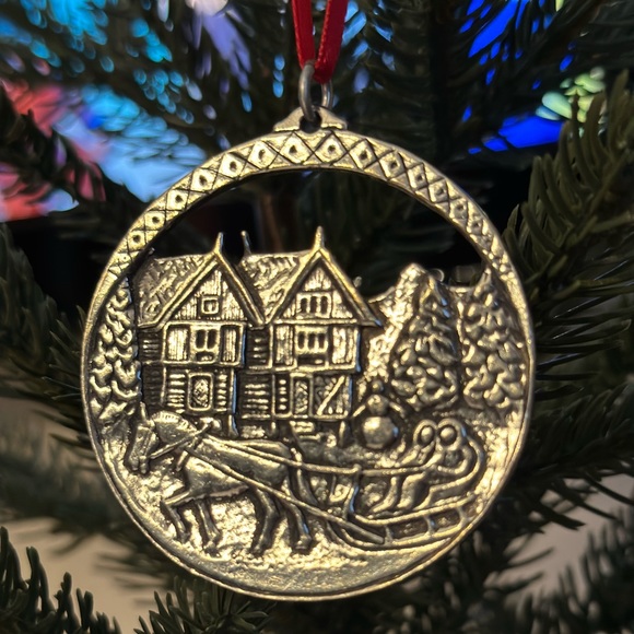 Christmas Ornaments Vintage Metallic Christmas Ornament - Picture 2 of 7